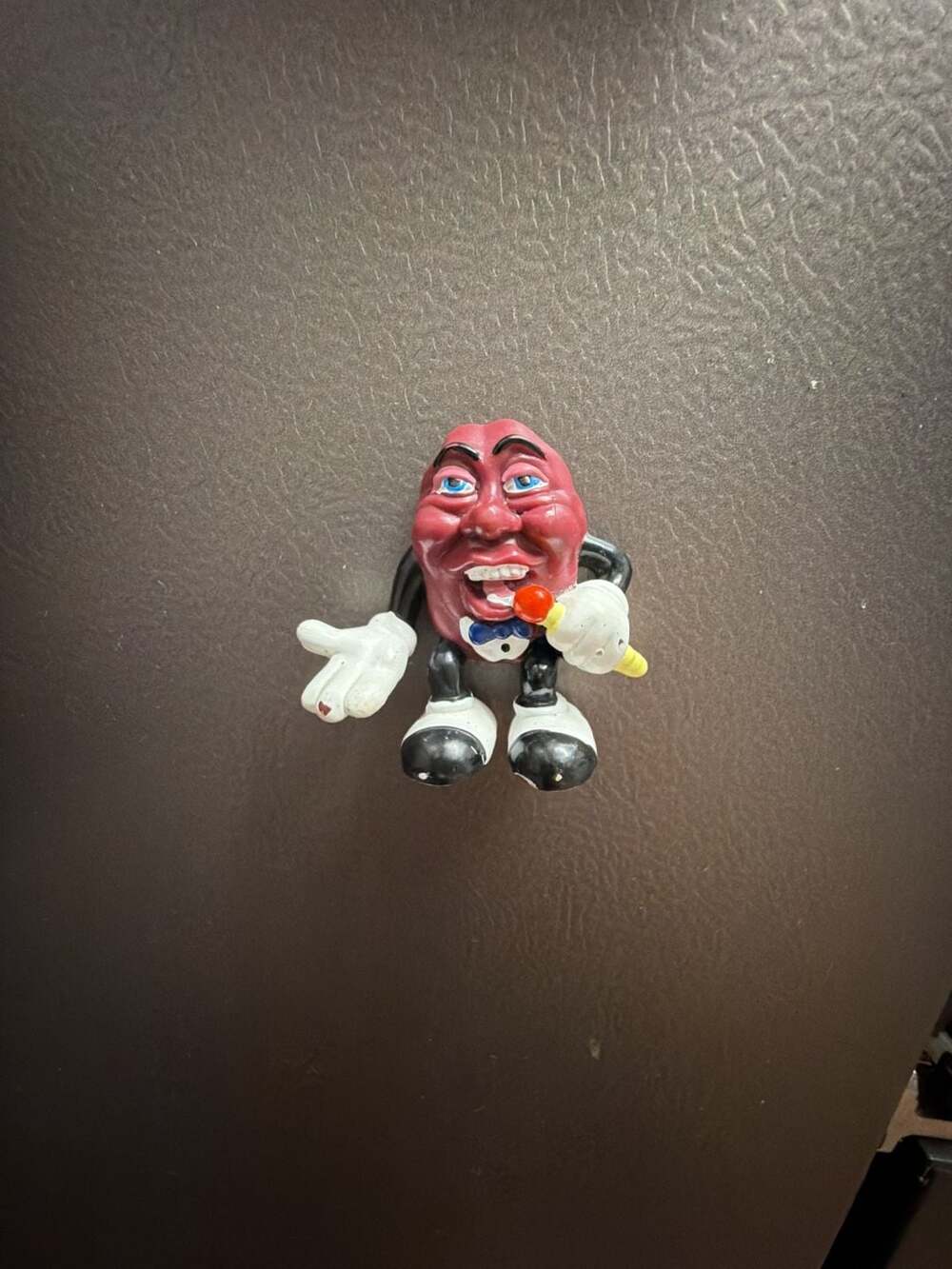 Vintage 1988 California Raisins Applause Magnet Figure
